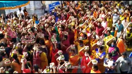 அருள்மிகு கோலவிழி அம்பிகைக்கு 1008 பால்குடங்கள் அபிஷேகம்