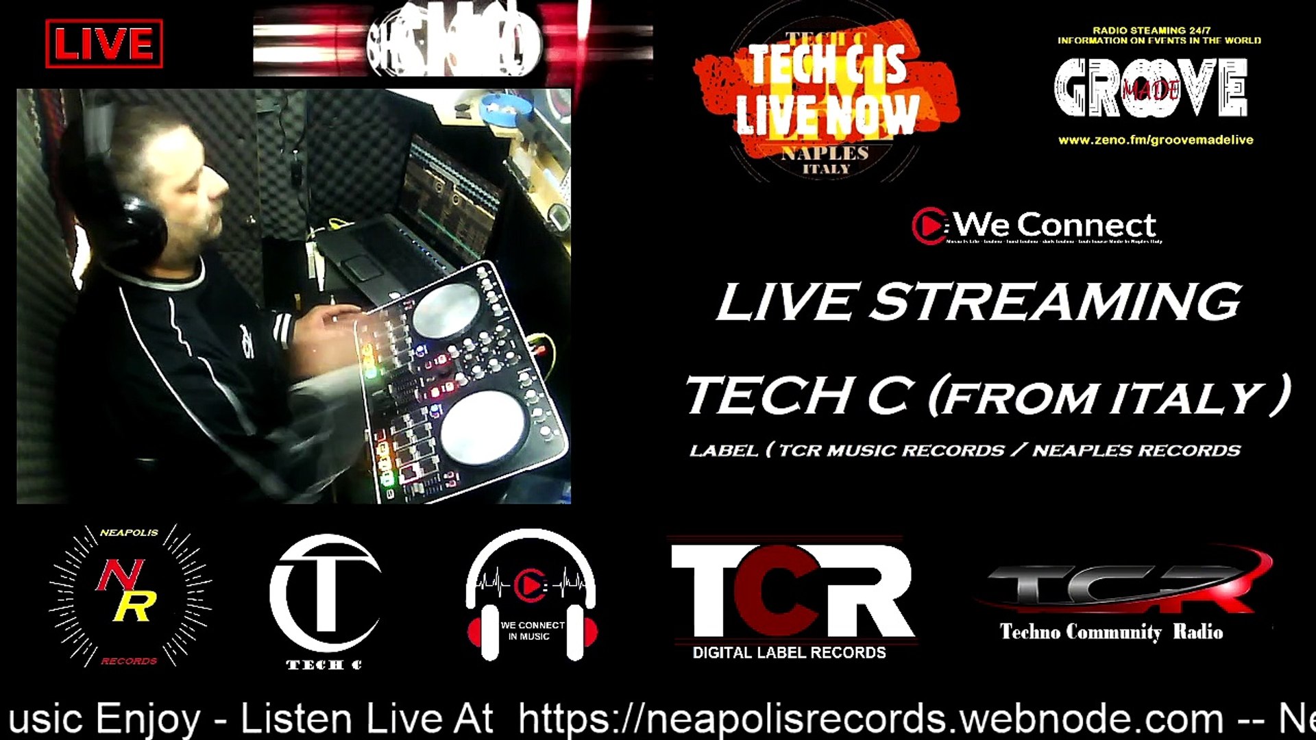 Tech C In Music Enjoy (world tour in  live streaming) #24