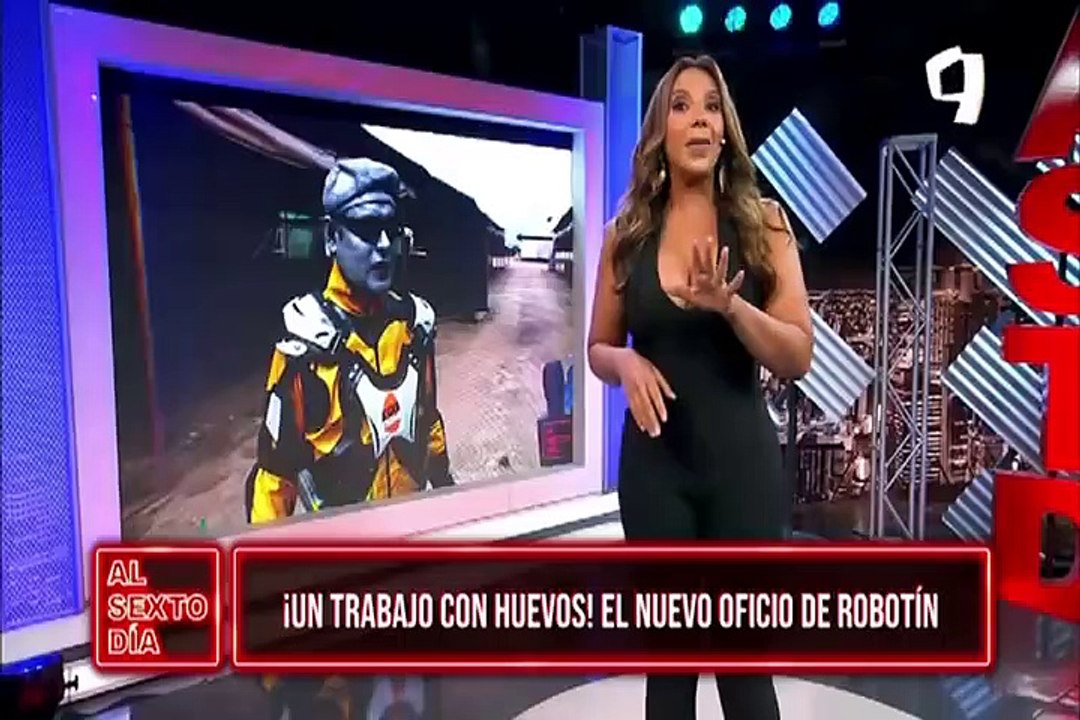 Robotín y su nuevo oficio: ¡un trabajo con huevos!