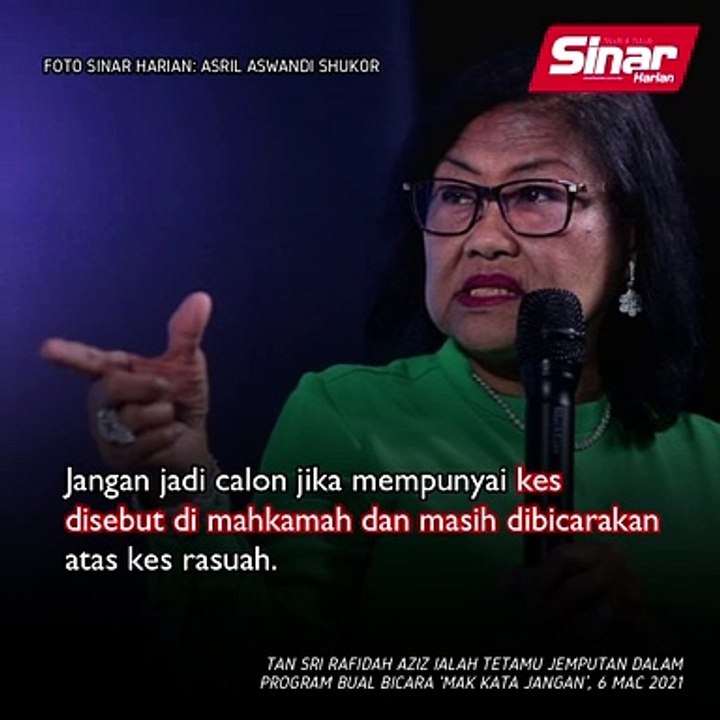 Calon PRU15 bebas skandal