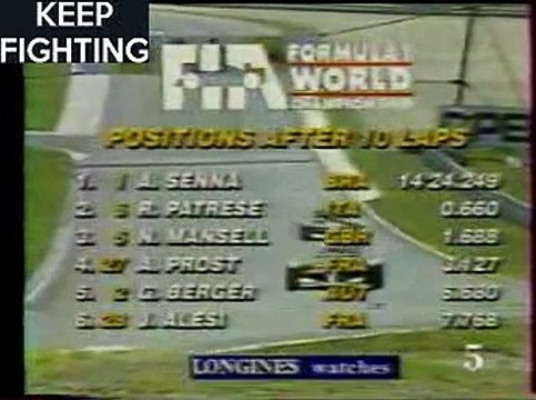 510 F1 10) GP de Hongrie 1991 p2