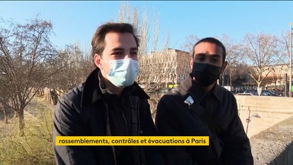 Paris : les quais ont été évacués par la police samedi