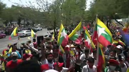 Birmania | Otro domingo de represión, mientras la diáspora birmana se moviliza