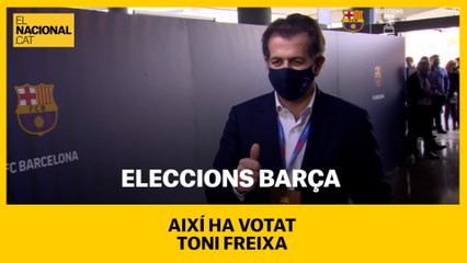 ELECCIONS BARÇA | Així ha votat Toni Freixa