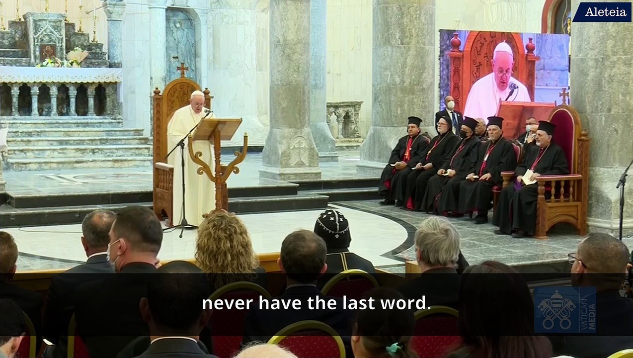 Pope to Iraqi Catholics: "You are not alone!"