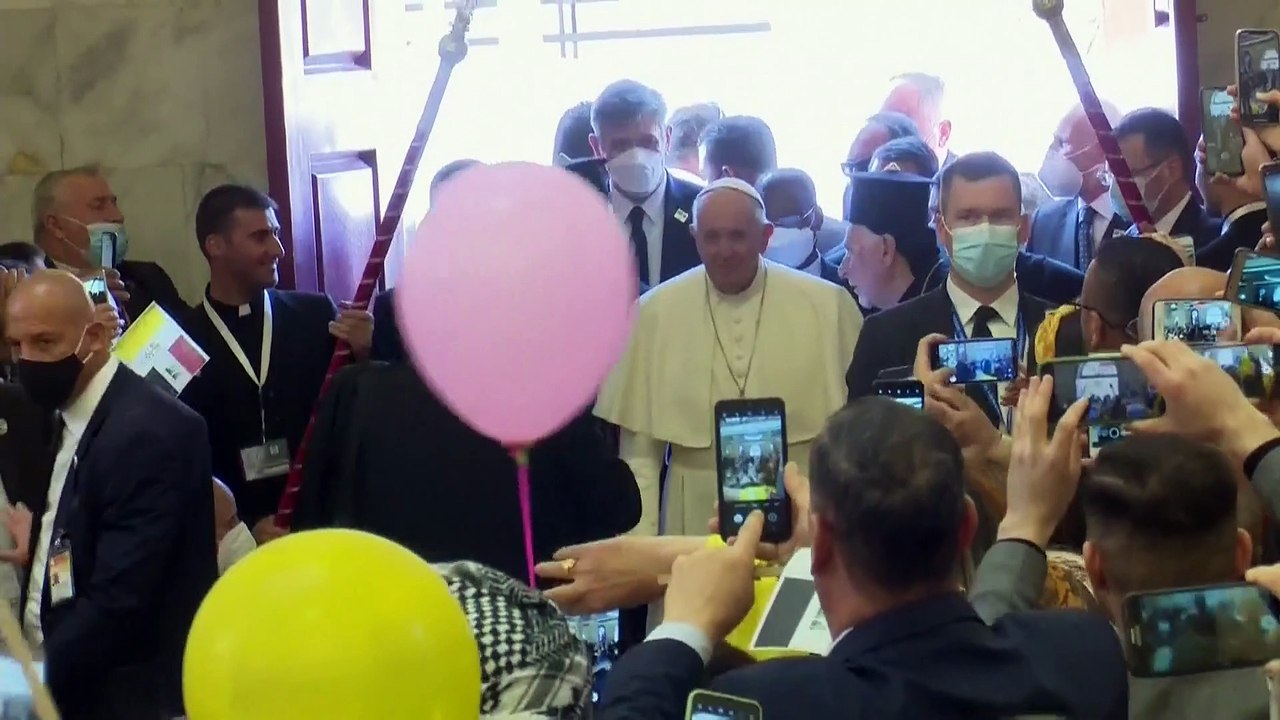 Papa Francesco la speranza dei cristiani di Qaraqosh. "Iraq culla della civiltà"