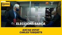ELECCIONS BARÇA | Així ha votat Carles Tusquets