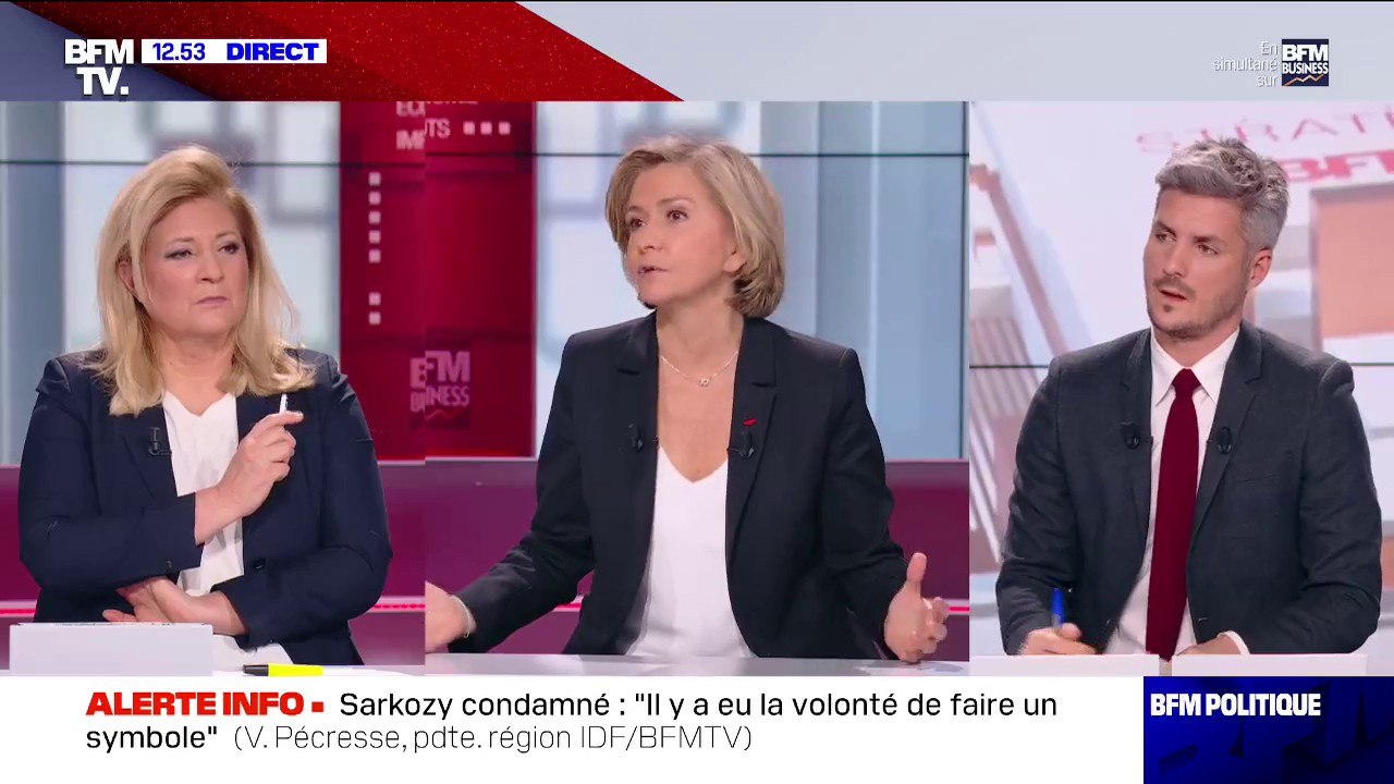 Valérie Pécresse à propos d'Emmanuel Macron: "Le 'en même temps' ne marche pas"
