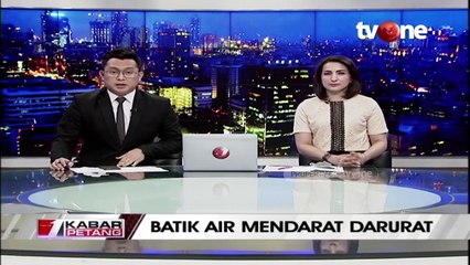 Pesawat Batik Air Mendarat Darurat, Kenapa?