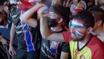 Segundo día de protestas en Paraguay contra el presidente Mario Abdo Benítez