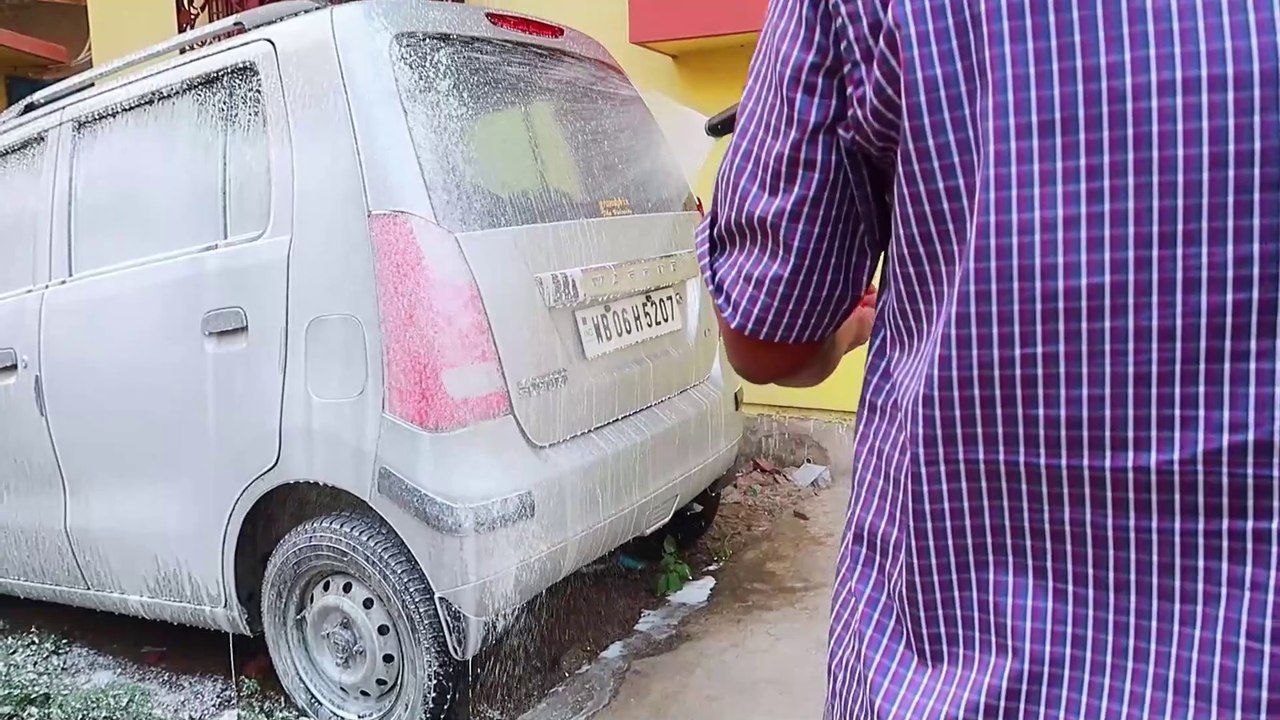 Car foam and pressure wash at the convenience of your home.