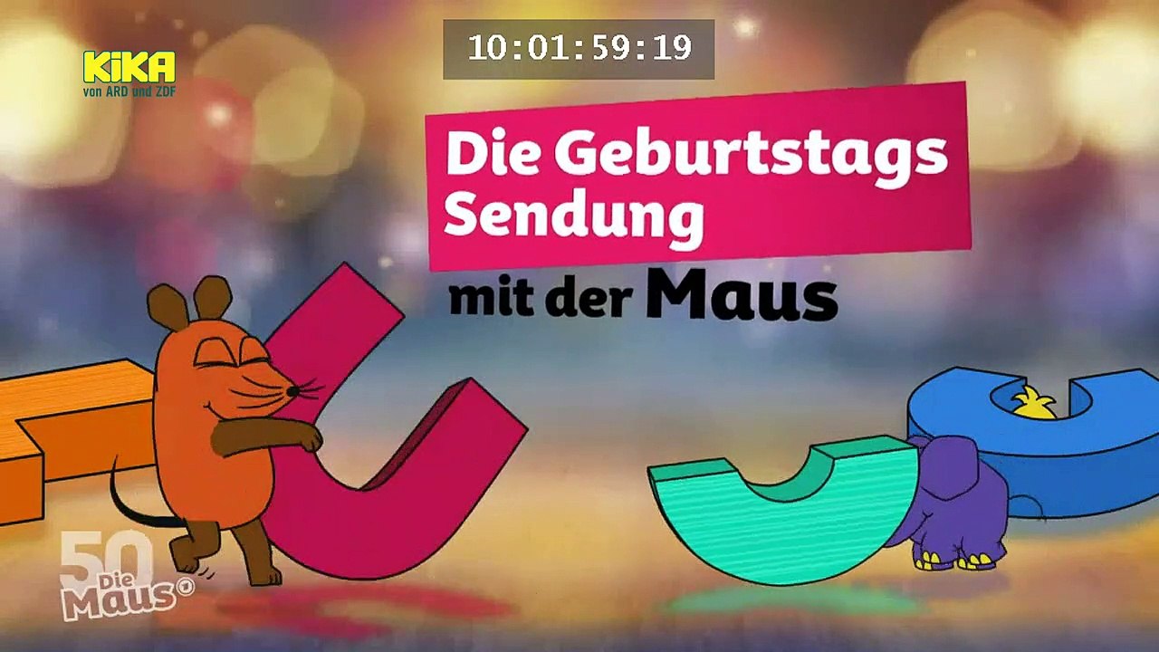 KiKA 2021 - Video Die Geburtstagsendung mit der Maus – Hallo Zukunft (WDR)