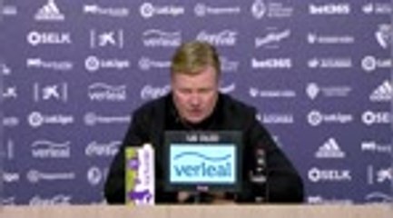 26ème j. - Koeman : "Cette connexion entre Messi et Alba est brillante"