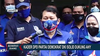 DPD Demokrat Jakarta Tegaskan Solid Dukung AHY