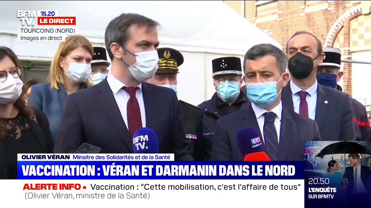 Olivier Véran: "Lorsqu'il y a suffisamment de vaccins pour justifier d'ouvrir des centres le week-end, nous le faisons"