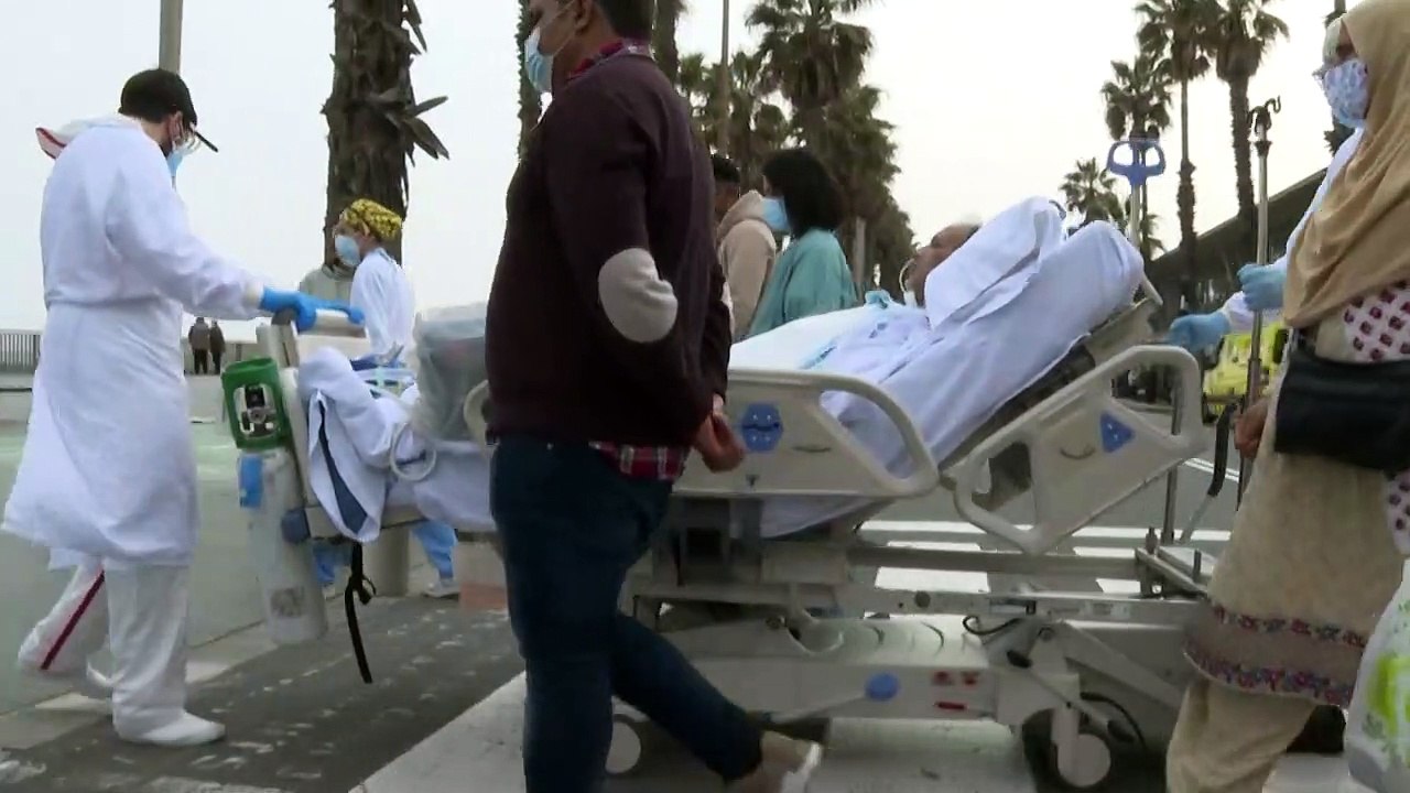 Corona-Intensivpatient trifft seine Familie am Meer