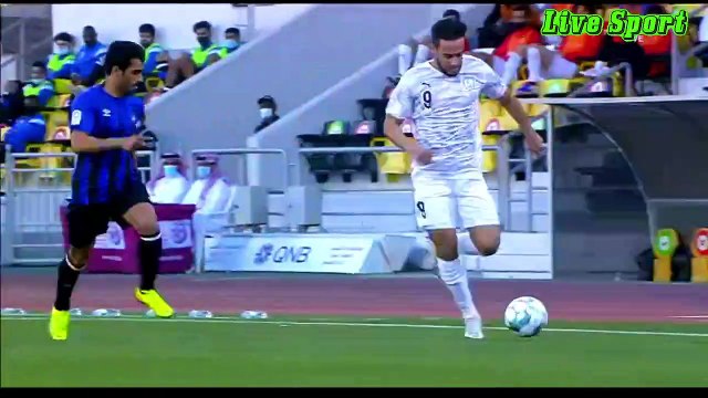 مباراه نادي السيليه و ونادي الوكره دوري نجوم قطر الاسبوع 18 الشوط الاول 7_3_2021