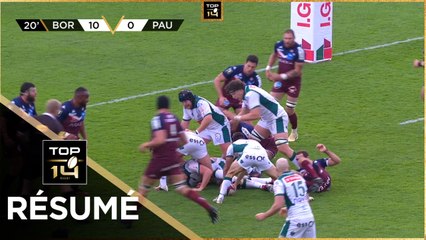 TOP 14 - Résumé Union Bordeaux-Bègles-Section Paloise: 29-23 - J18 - Saison 2020/2021