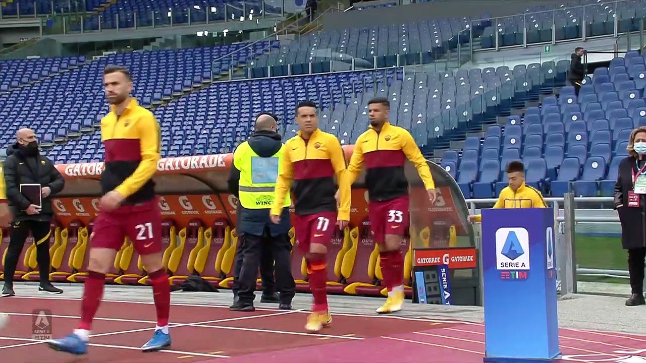 Roma 1-0 Genoa _ First-Half Mancini Strike Seals Win For The Hosts! _ Serie A TIM