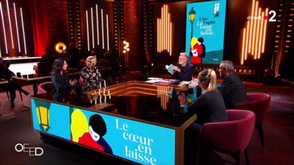 Line Papin - Enregistrement de l'émission "On Est En Direct" (OEED), présentée par L.Ruquier, diffusée sur France 2.