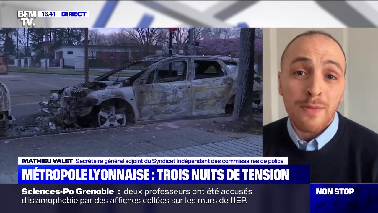 Mathieu Valet (Syndicat Indépendant des commissaires de police): "Les trois nuits de violences urbaines démontrent que l'action de la police gène"