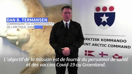 Au Groenland, la marine danoise livre les vaccins dans les villages isolés