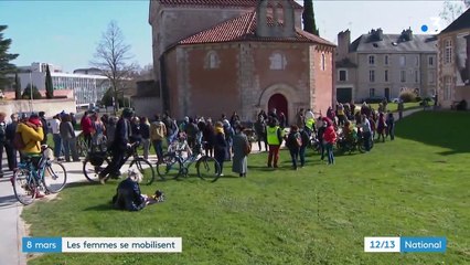 8 mars : mobilisation des femmes à Poitiers