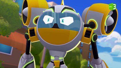 رجل الرياح يهدد المدينة وميغا مان يحاول إيقافه