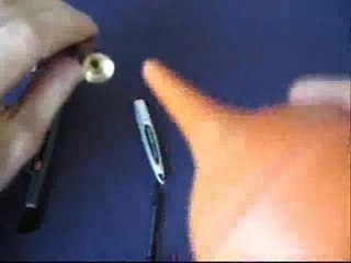 Green laser pointer - lens cleaning tutorial