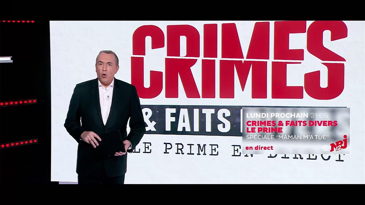 Ce soir à 21h05 en direct sur NRJ 12, ne manquez pas l'émission spéciale de "Crimes et faits divers" spéciale "Maman m'a tué"