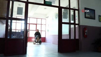 Geçirdiği Kaza Kabusu Olmaktan Çıktı, Hayata Memur Olarak Tutundu