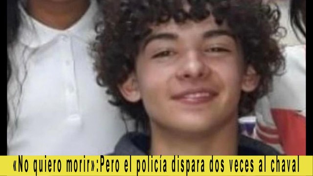 «No quiero morir»: el policía dispara dos veces al chaval cuando ve que intenta coger la pistola