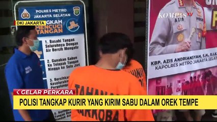 Kurir Narkoba Selundupkan Sabu dalam Orek Tempe untuk 3 Narapidana dalam Rutan!