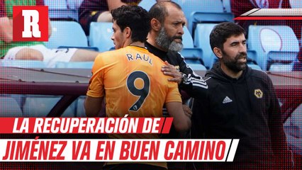 Nuno Espírito hablo sobre la evolución de Raúl Jiménez