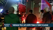 Truk Ekspedisi Tabrak Truk Parkir Pinggir Jalan di Probolinggo, 1 Tewas