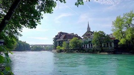 Lake in Bern City, Switzerland