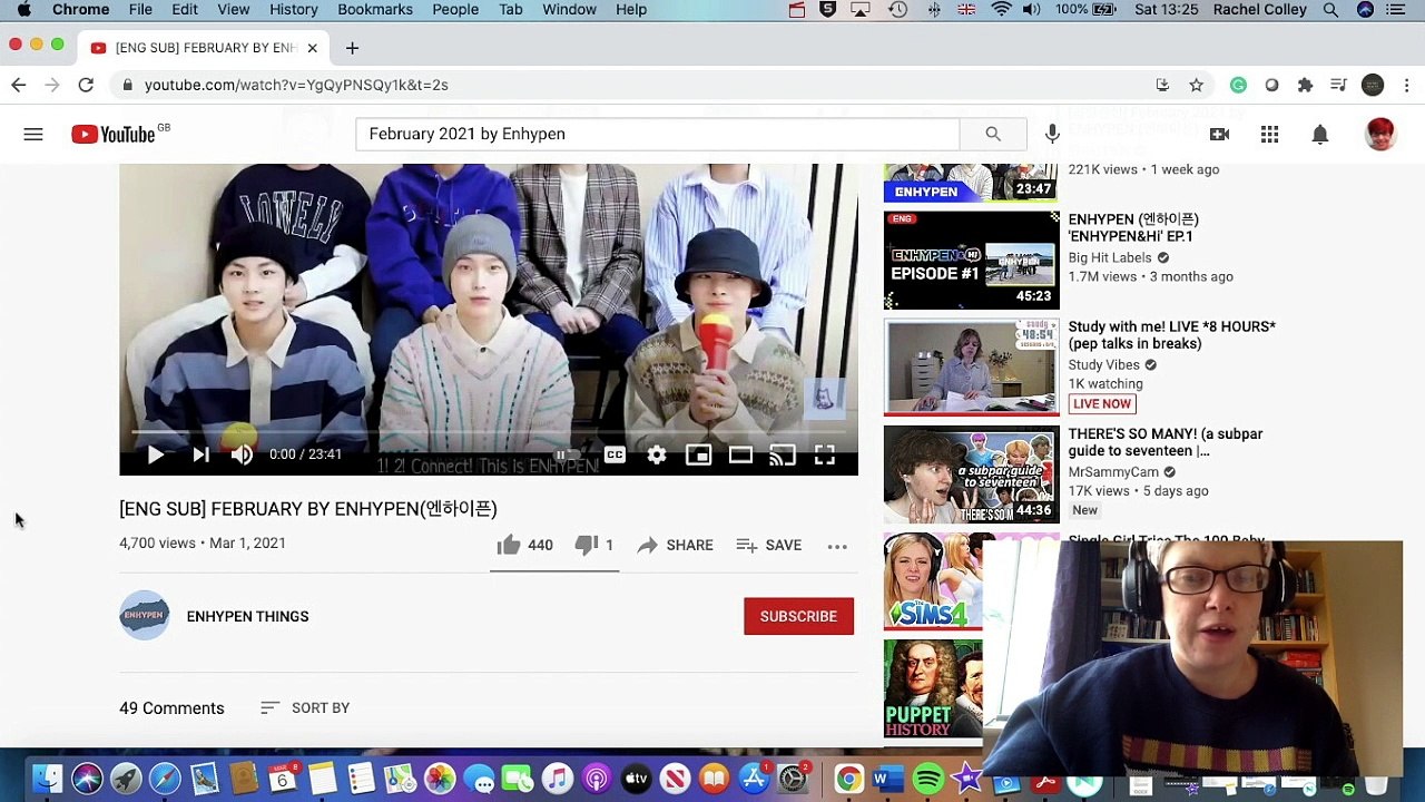 REACTION: FEBRUARY 2021 BY ENHYPEN PART 1