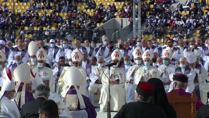 - Papa’dan Erbil’de 10 bin kişilik ayin