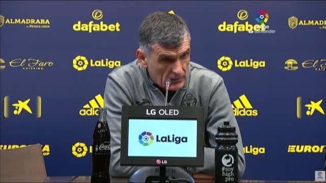 Mendilibar: Tampoco hemos jugado tan mal como para perder, pero hemos perdido