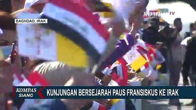 Paus Fransiskus ke Irak Jadi Kunjungan Bersejarah