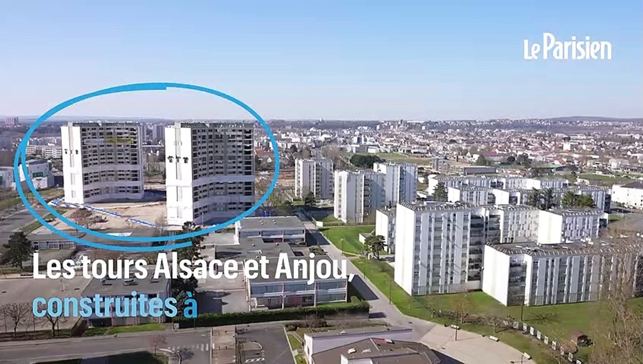 A Meaux, les tours Alsace et Anjou ont été dynamitées