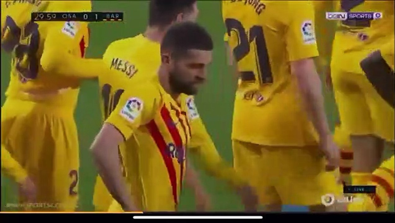 OSASUNA 0-2  BARCELONA - LALIGA - 6.3.2021
