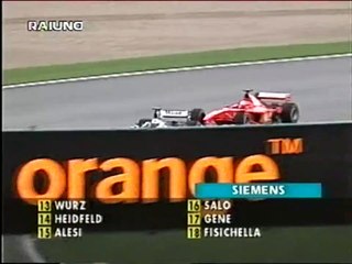 F1 Stati Uniti 2000 - Sorpasso di Michael Schumacher su David Coulthard