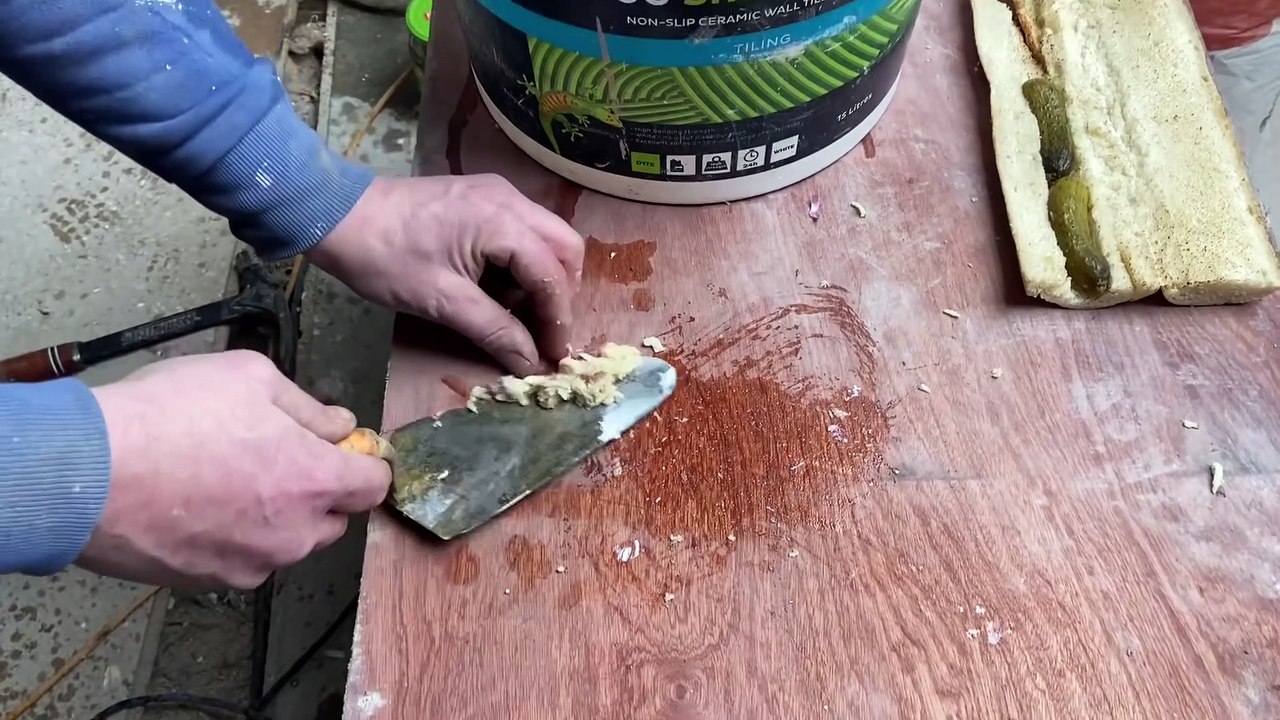 C'est comme ça qu'on mange sur un chantier