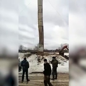 Réparation d'un château d'eau (Fail)