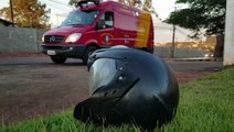 Motociclista fica ferido em acidente no Bairro Períolo