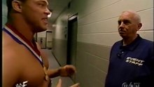 Kurt Angle backstage [2000-03-09]