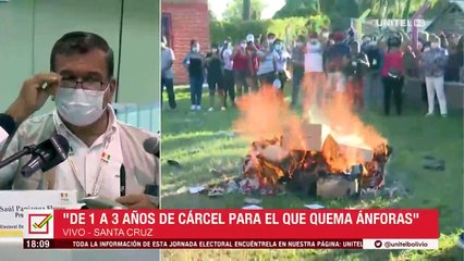 TED informa sobre la quema de ánforas en Colpa Bélgica