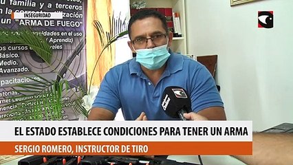 El Estado establece condiciones para tener un arma