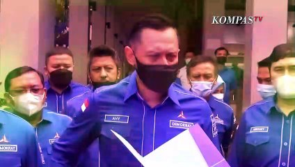 AHY ke Kemenkumham, Bawa Berkas Legalitas Partai Demokrat